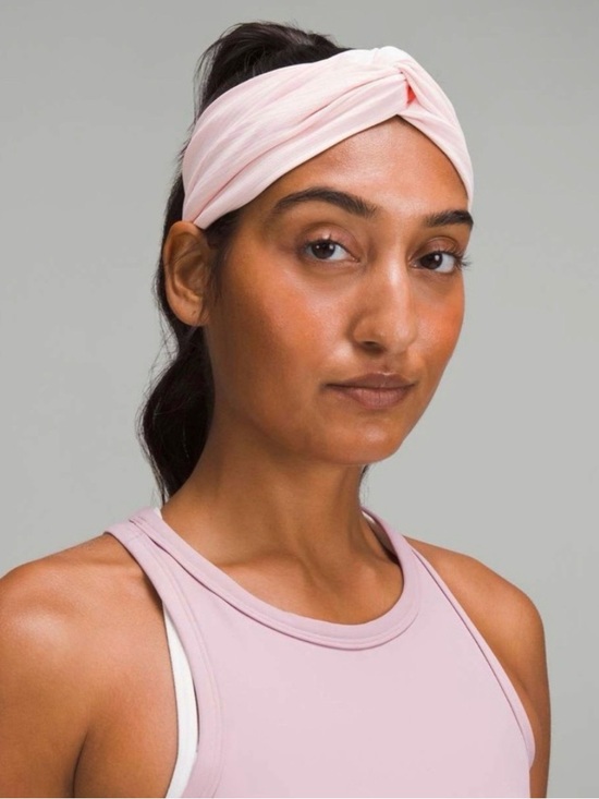 lululemon athletica Accessories - NWT Lululemon Womens Ribbed Nulu Twist-Front
Headband
Strawberry Milkshake